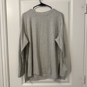 Abercrombie YPB Heathered Long-Sleeve Top